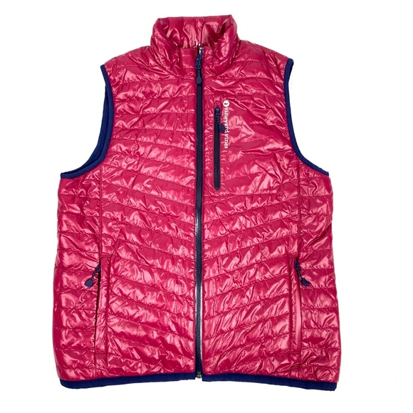 Vineyard Vines Zip-Up Shiny MTN WKEND Puffer Vest